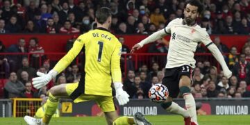 Salah hat trick as Liverpool humiliates Man United 5-0