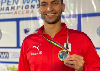 El-Kamash wins 6 gold medals at African Swimming Championships in Ghana