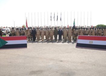Egypt, Sudan launch joint exercise at Mohamed Naguib military base