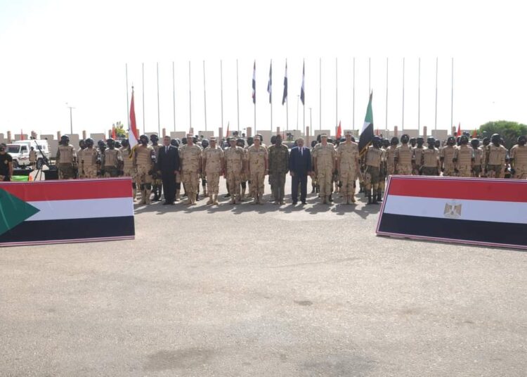 Egypt, Sudan launch joint exercise at Mohamed Naguib military base 1 - Egyptian Gazette