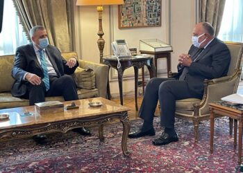 Egypt’s FM holds talks with UN special envoy for Libya