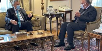 Egypt’s FM holds talks with UN special envoy for Libya