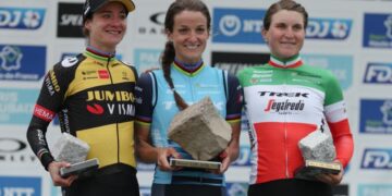 Deignan makes history at women’s Paris Roubaix