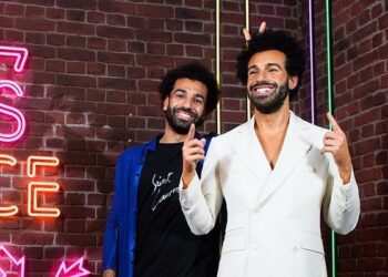 Mo Salah stunned to see his life-size wax statue