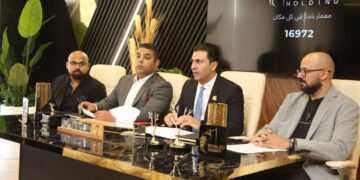 Khaled Sabry opens headquarters in Concorde Plaza New Cairo 1 - Egyptian Gazette Khaled Sabry opens headquarters in Concorde Plaza New Cairo