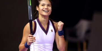 Raducanu battles past Hercog to secure first WTA Tour victory