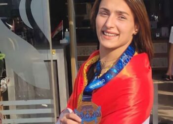 Egypt’s first woman to claim medal in World  wrestling