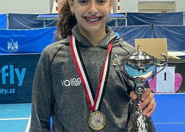 12-year old ‘miracle’ for Egyptian table tennis 1 - Egyptian Gazette