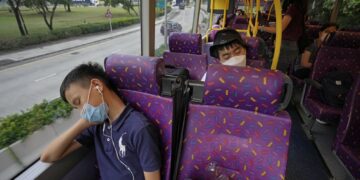 For sleepy Hong Kong residents, 5-hour bus tour is a snooze