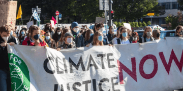 Campaigners stage climate protests across continents