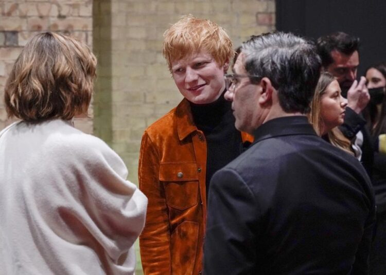 Ed Sheeran has Covid, will do performances from home 1 - Egyptian Gazette FILE - In this Sunday, Oct. 17, 2021 file photo, British singer Ed Sheeran attends the first ever Earthshot Prize Awards Ceremony at Alexandra Palace in London. On Sunday, Oct. 24, 2021, Sheeran said he has tested positive for COVID-19 and will do interviews and performances from his house while he self-isolates.
