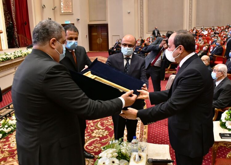 President Sisi receives Egyptian Judiciary Shield 1 - Egyptian Gazette