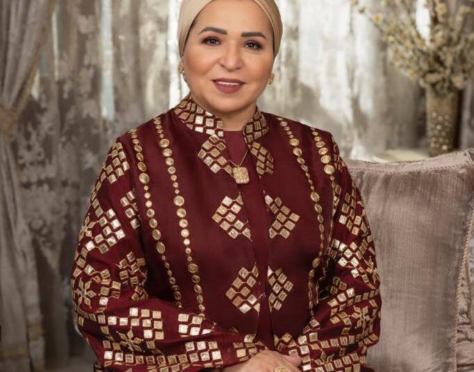 Egypt's first lady greets Muslim world for Eid 2 - Egyptian Gazette Egypt's first lady greets Muslim world for Eid 1 - Egyptian Gazette