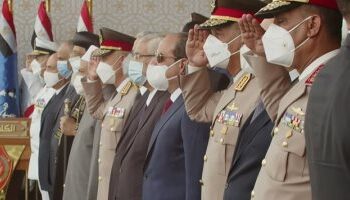 Sisi witnesses graduation ceremony of new batch of military colleges, institutes at Military Academy