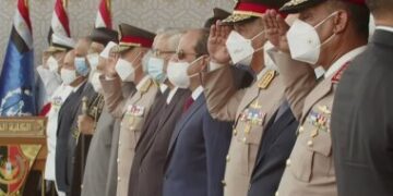 Sisi witnesses graduation ceremony of new batch of military colleges, institutes at Military Academy
