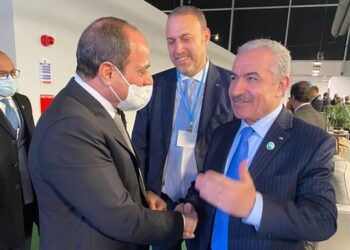 Sisi meets Palestinian PM in Glasgow