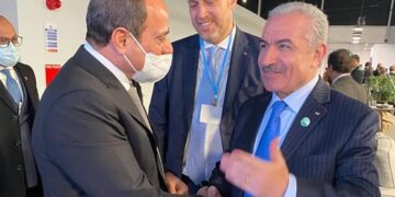 Sisi meets Palestinian PM in Glasgow