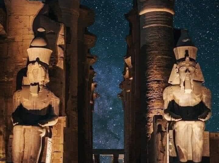 The Avenue of Sphinxes parade is over, but the charm of the historical place is still there