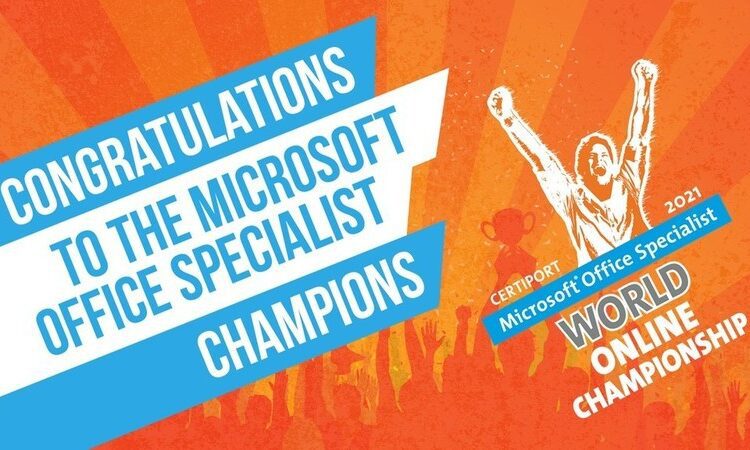 In its 19th year, the Microsoft Office Specialist World Championship attracted more than 200,000 contestants from 108 countries.