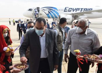 PM inaugurates VIP lounge in Kharga International Airport