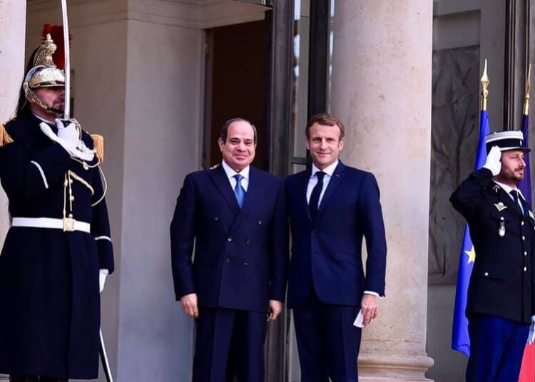 Egypt, France agree to forge closer ties, co-operate on Libya 1 - Egyptian Gazette