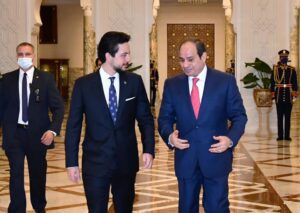 Sisi, Crown Prince Hussein discuss ties, regional issues 5 - Egyptian Gazette