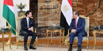 Sisi, Crown Prince Hussein discuss ties, regional issues 1 - Egyptian Gazette Sisi, Crown Prince Hussein discuss ties, regional issues