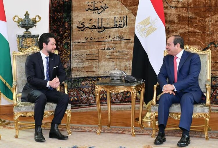 Sisi, Crown Prince Hussein discuss ties, regional issues 1 - Egyptian Gazette