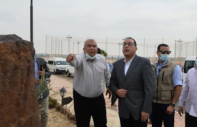 PM inspects construction works at June 30 automated complex of government departments in New Valley 1 - Egyptian Gazette