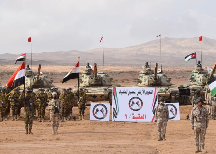 Egyptian-Jordanian military drill kicks off 1 - Egyptian Gazette