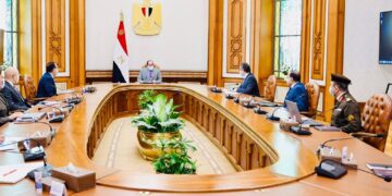 Sisi follows up work progress at GEM