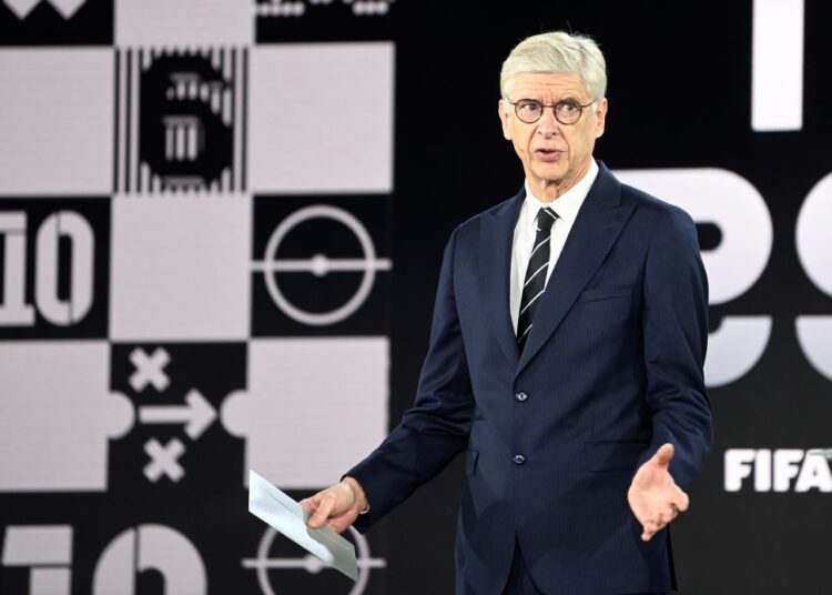 FILE PHOTO: Soccer Football - The Best FIFA Football Awards - Zurich, Switzerland - December 17, 2020 Arsene Wenger during the awards Pool via REUTERS/Valeriano Di Domenico/File Photo