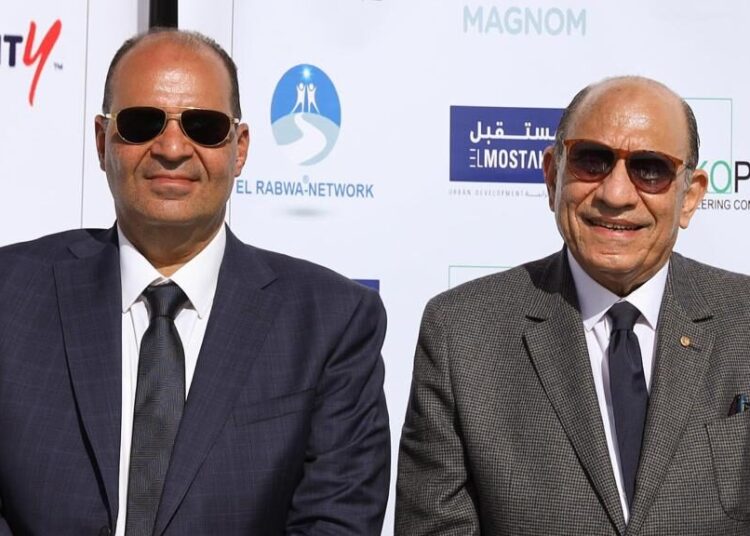 Gaafar Hussein, Chairman of Al-Rabwa Developments and Essam Nassef, Chairman and Managing Director of El Mostakbal Urban Development