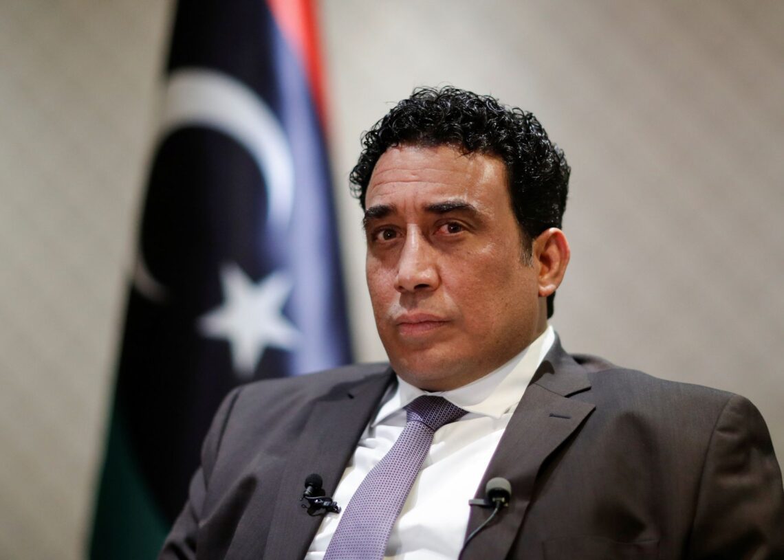 Libya's presidential council asks int’l community for help to secure, observe elections 1 - Egyptian Gazette Head of the Libyan Presidential Council Mohamed al-Menfi