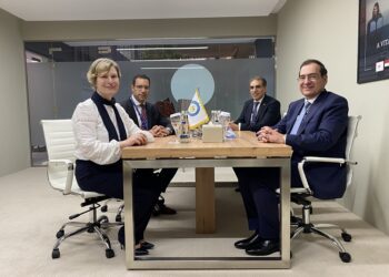 WintershallDea officials met Eng. Tarek El Molla at ADIPEC 2021