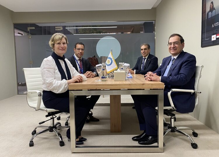 WintershallDea officials met Eng. Tarek El Molla at ADIPEC 2021 1 - Egyptian Gazette