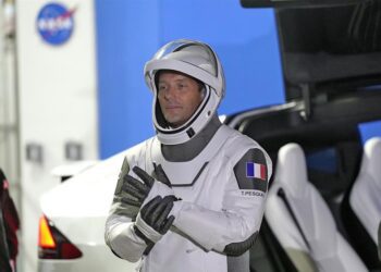 From space, astronaut sounds the alarm about climate crisis