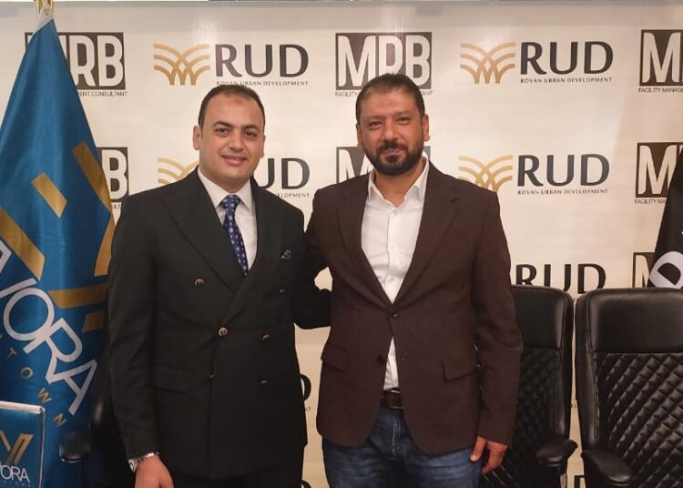 RUD and MRB partnership to manage and operate EVORA project at New Capital 1 - Egyptian Gazette Mohamed Nasr Madinah (L), and Mohammed Rashid