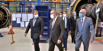 Civil aviation minister inspects EgyptAir Training Academy, EgyptAir Maintenance and Engineering Co. 1 - Egyptian Gazette Civil aviation minister inspects EgyptAir Training Academy, EgyptAir Maintenance and Engineering Co.