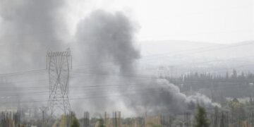 Israeli airstrike on central Syria leaves 2 dead, 7 wounded 1 - Egyptian Gazette Israeli airstrike on central Syria leaves 2 dead, 7 wounded