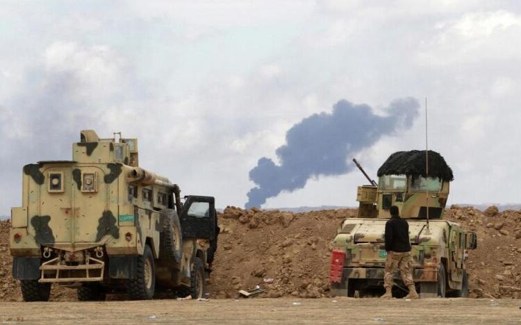 Iraqi forces launch security operation in Hamrin Mountains 1 - Egyptian Gazette Iraqi security forces on Saturday launched a new security operation to pursue the remnants of terrorist Daesh group in Hamrin Mountains.