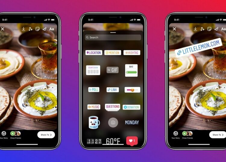 Instagram: New features to enhance your Stories 1 - Egyptian Gazette Instagram has rolled out the ‘Link’ sticker to all its users, available in the ‘Story’ format.