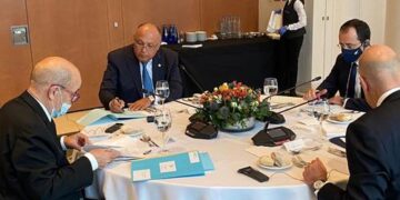 FM meets his Greek, French, Cypriot counterparts in Athens