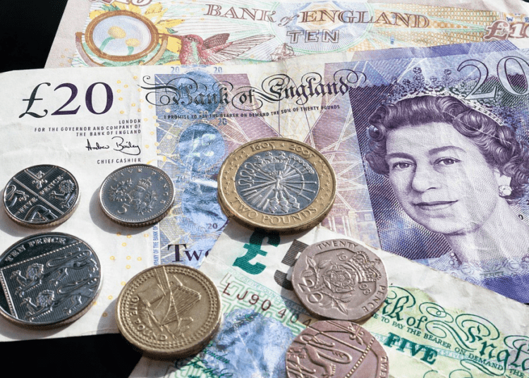 Sterling briefly dropped below $1.33 for the first time since December 2020.