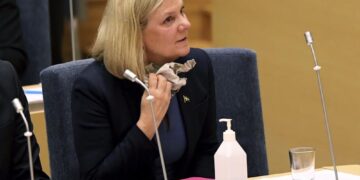 Sweden’s parliament approves first female prime minister