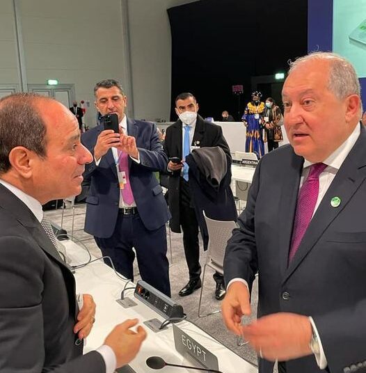 President Sisi meets his Armenian counterpart 1 - Egyptian Gazette