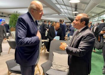 President Sisi meets Lebanese PM