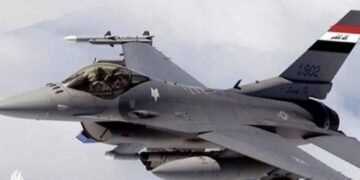 Iraqi air force destroy eight sites for terrorists