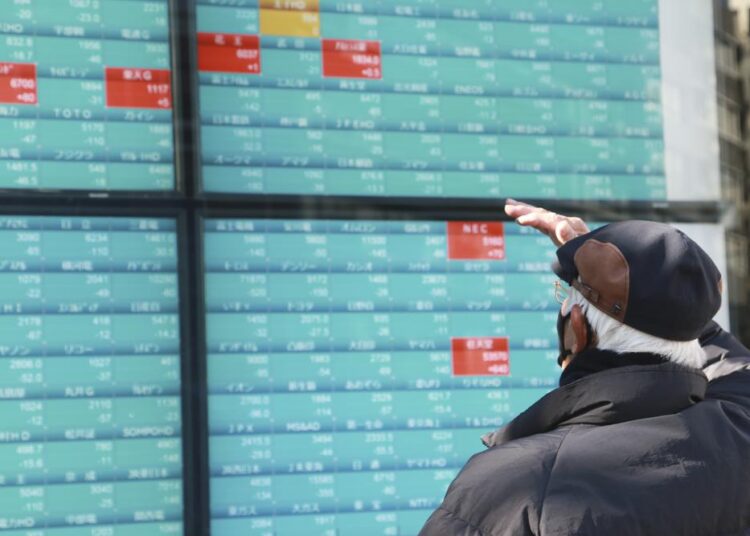 Global stocks fall on virus concern, tighter Fed policy 1 - Egyptian Gazette