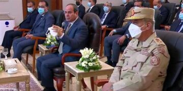 UPDATE-2 :Sisi says treated water from Bahr el Baqr plant used in Sinai reclamation project 1 - Egyptian Gazette UPDATE-2 :Sisi says treated water from Bahr el Baqr plant used in Sinai reclamation project